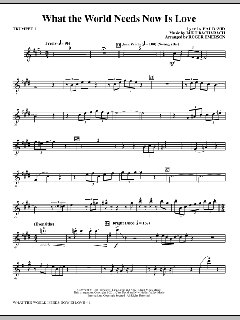 What The World Needs Now Is Love von Burt Bacharach (Download) 