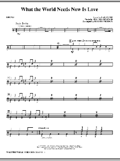 What The World Needs Now Is Love von Burt Bacharach (Download) 