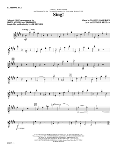 Sing! From A Chorus Line von Marvin Hamlisch (Download) 