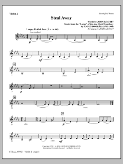 Steal Away von Antonín Dvořák (Download) 