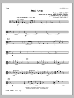 Steal Away von Antonín Dvořák (Download) 