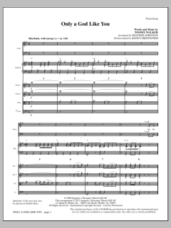 Only A God Like You von Tommy Walker (Download) 