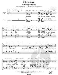 Christmas - Offering of Peace von Niko Schlenker (Download) 