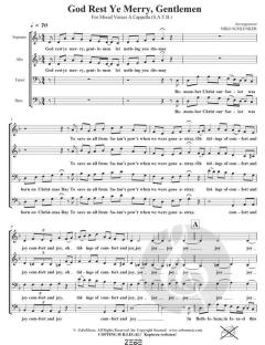 God Rest Ye Merry, Gentlemen von Niko Schlenker (Download) 