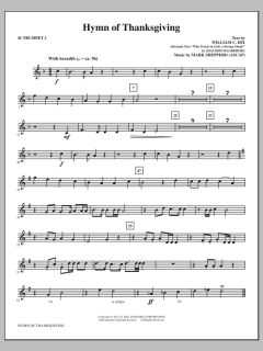 Hymn Of Thanksgiving von Mark Shepperd (Download) 