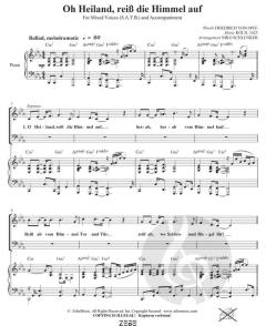 O Heiland reiß die Himmel auf von Niko Schlenker (Download) 