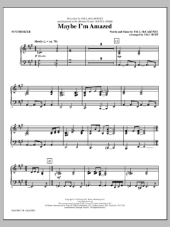 Maybe I'm Amazed (Download) 