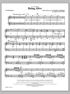 Being Alive von Stephen Sondheim (Download) 