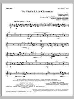 We Need A Little Christmas von Jerry Herman (Download) 