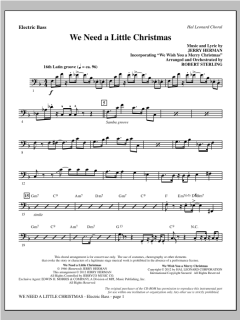 We Need A Little Christmas von Jerry Herman (Download) 