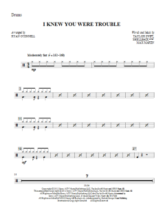 I Knew You Were Trouble von Taylor Swift (Download) 