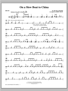 On A Slow Boat To China von Frank Loesser (Download) 