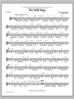 We Will Sing von Kirby Shaw (Download) 