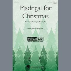 Madrigal For Christmas von Audrey Snyder (Download) 