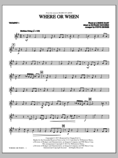 Where Or When von Richard Rodgers (Download) 