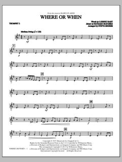 Where Or When von Richard Rodgers (Download) 