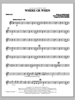 Where Or When von Richard Rodgers (Download) 