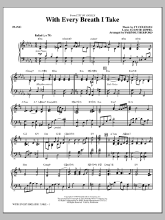 With Every Breath I Take von Cy Coleman (Download) 