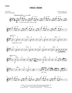 Free Ride von Dan Hartman (Download) 