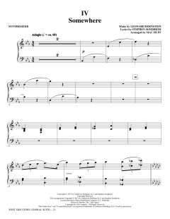 West Side Story (Choral Suite) von Leonard Bernstein (Download) 