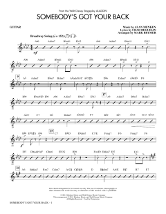Somebody's Got Your Back von Alan Menken (Download) 