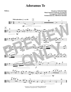 Adoramus Te von Johann Sebastian Bach (Download) 