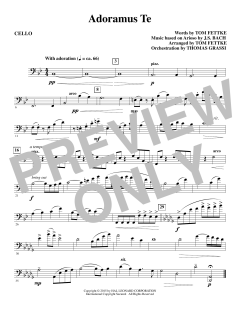 Adoramus Te von Johann Sebastian Bach (Download) 