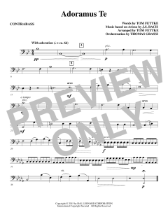 Adoramus Te von Johann Sebastian Bach (Download) 