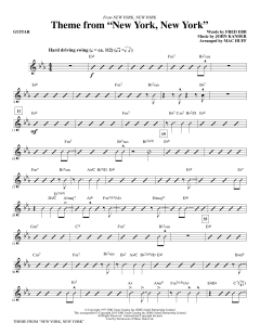 Theme From New York, New York von John Kander (Download) 