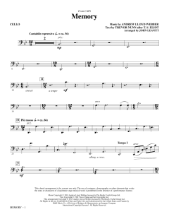 Memory von Andrew Lloyd Webber (Download) 