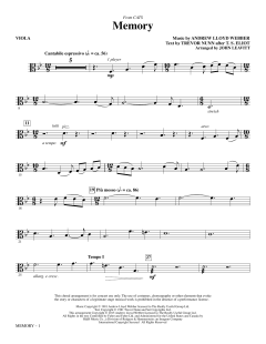 Memory von Andrew Lloyd Webber (Download) 