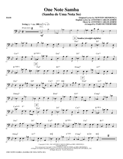 One Note Samba von Antonio Carlos Jobim (Download) 