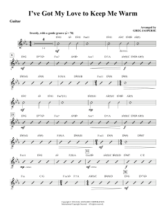 I've Got My Love to Keep Me Warm von Irving Berlin (Download) 