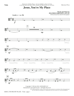 Jesus, You're My Place von Heather Sorenson (Download) 