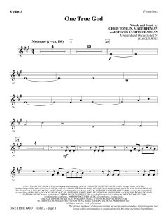 One True God von Steven Curtis Chapman (Download) 