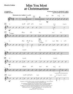 Miss You Most at Christmas Time von Mariah Carey (Download) 