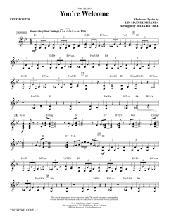 You're Welcome von Miranda Lin-Manuel (Download) 