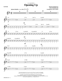 Opening Up von Sara Bareilles (Download) 