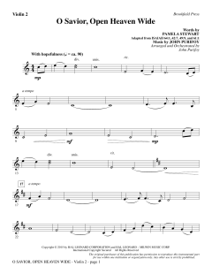 O Savior, Open Heaven Wide von John Purifoy (Download) 