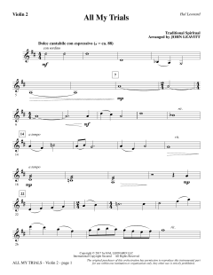 All My Trials (Download) 