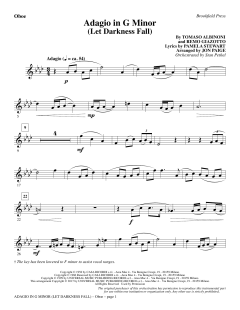 Adagio In G Minor von Tomaso Giovanni Albinoni (Download) 