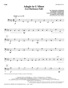 Adagio In G Minor von Tomaso Giovanni Albinoni (Download) 