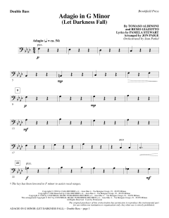 Adagio In G Minor von Tomaso Giovanni Albinoni (Download) 