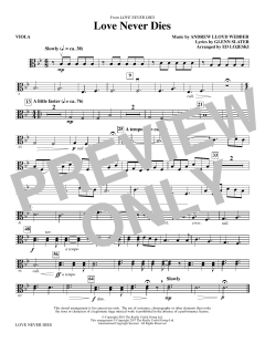 Love Never Dies von Andrew Lloyd Webber (Download) 