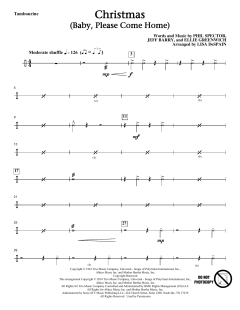 Christmas (Baby, Please Come Home) von Ellie Greenwich (Download) 