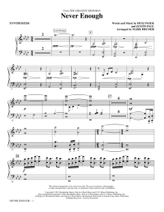 Never Enough von Benj Pasek (Download) 