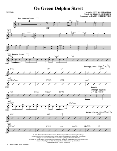 On Green Dolphin Street von Bronislau Kaper (Download) 