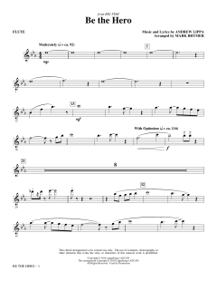 Be the Hero von Andrew Lippa (Download) 