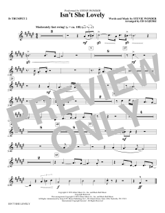 Isn't She Lovely? von Stevie Wonder (Download) 