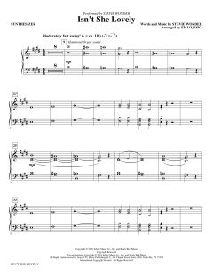 Isn't She Lovely? von Stevie Wonder (Download) 